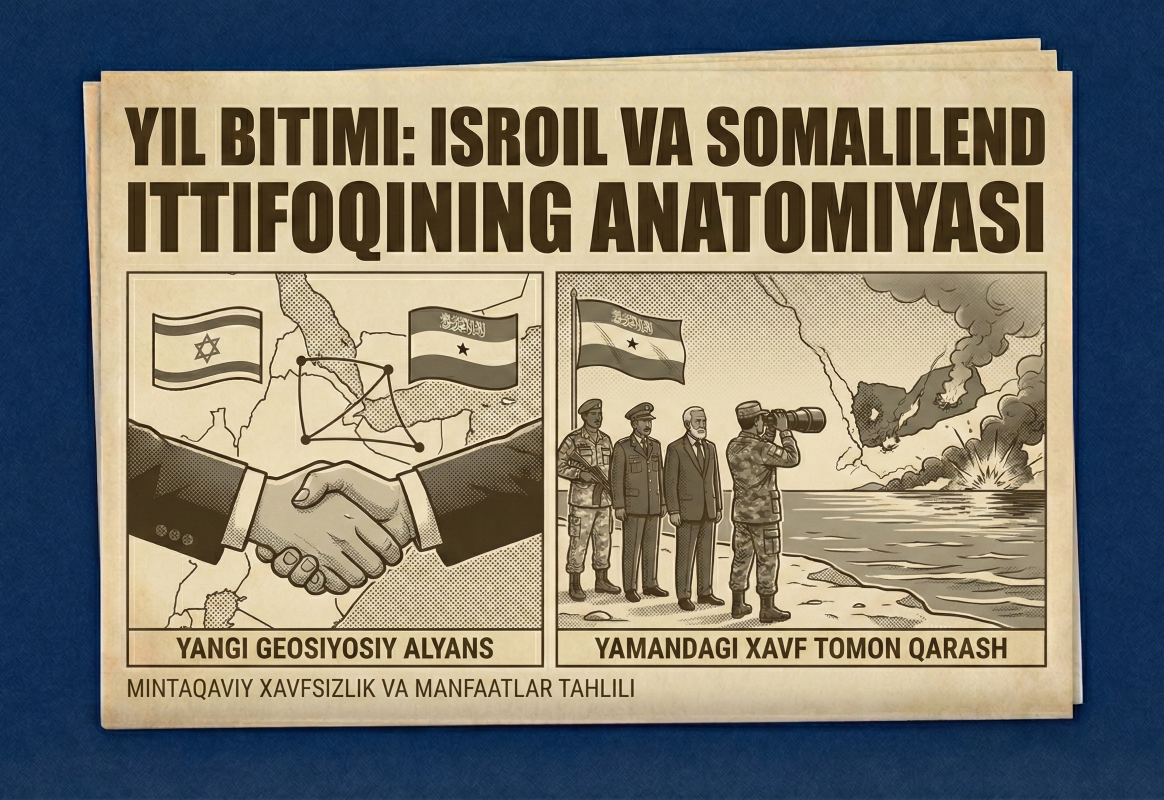 "Yil bitimi": Isroil va Somalilend ittifoqining anatomiyasi (1-QISM)